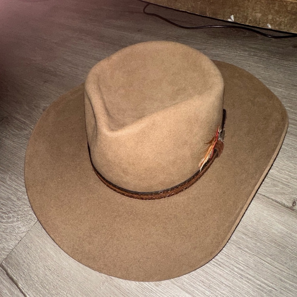 Akubra Snowy River Fur Felt Australian Western Hat 55cm
